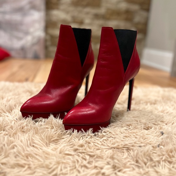 Saint Laurent stiletto platform bootie - Picture 3 of 13